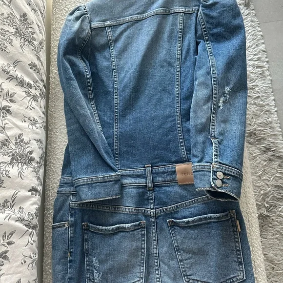 Denim Retrofete Sibi Dress - Picture 5 of 5